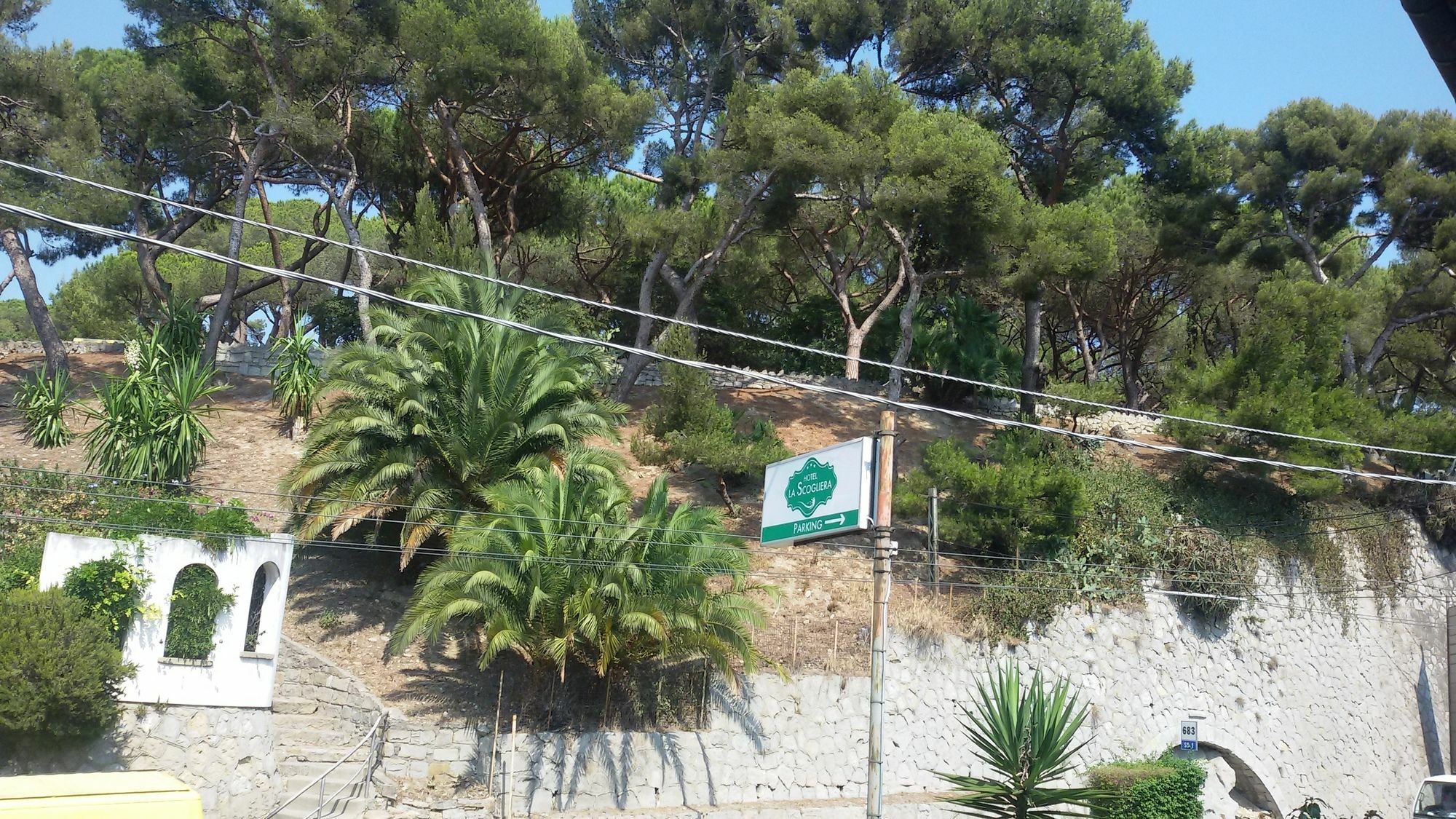 Hotel La Scogliera Bordighera Kültér fotó